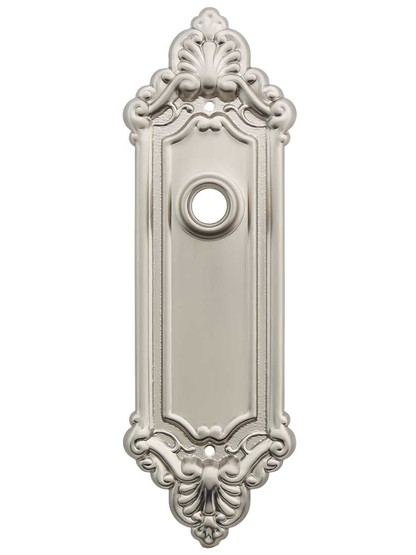 Stamped Brass French-Baroque Back Plate